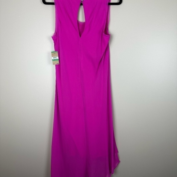 NWT Rachel Roy Women's Overlay Shift Dress in "bikini pink" size LARGE - Picture 2 of 5